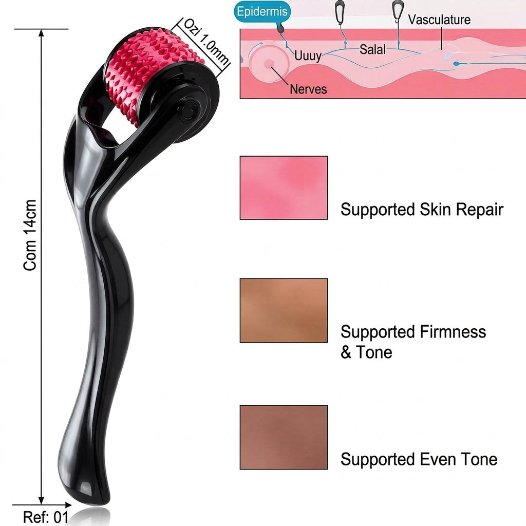Micro Derma Roller – Tool for Face, Scalp