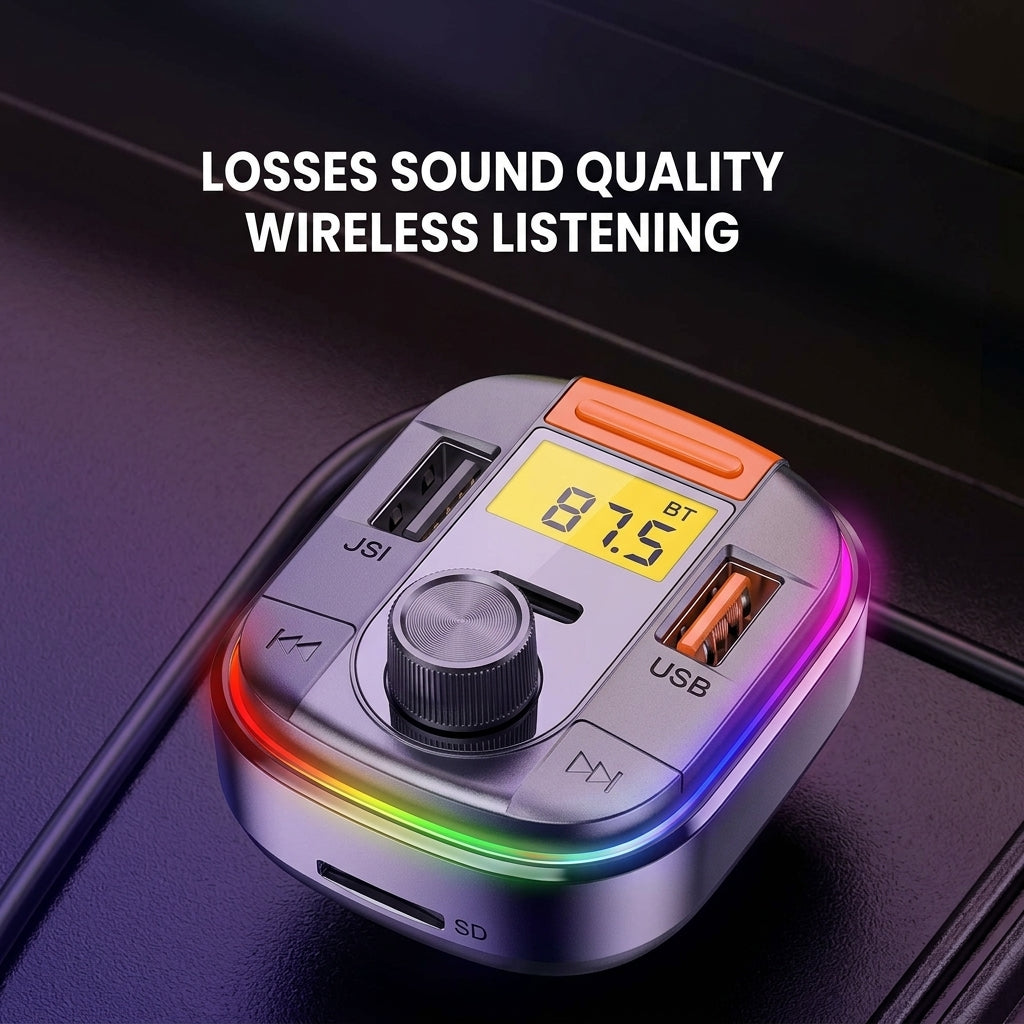 FM Transmitter Car Charger