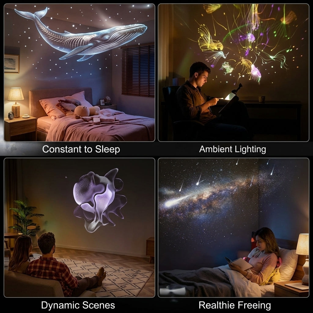 Portable Mini USB Starry Sky Projection Lamp
