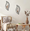 Mirror Wall Decor Mounted Art Leaf Mirror