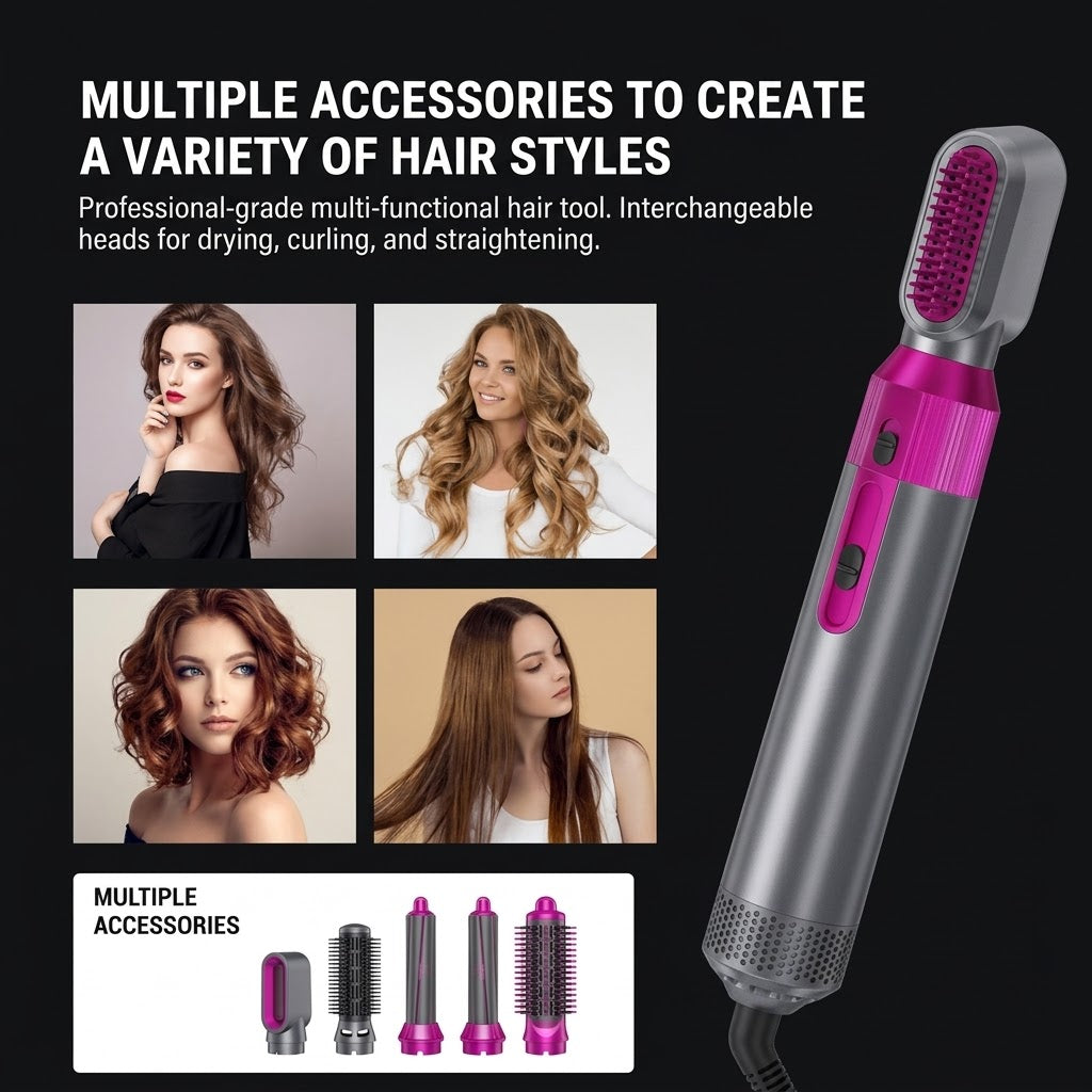 Hot Air Brush (5-in-1)