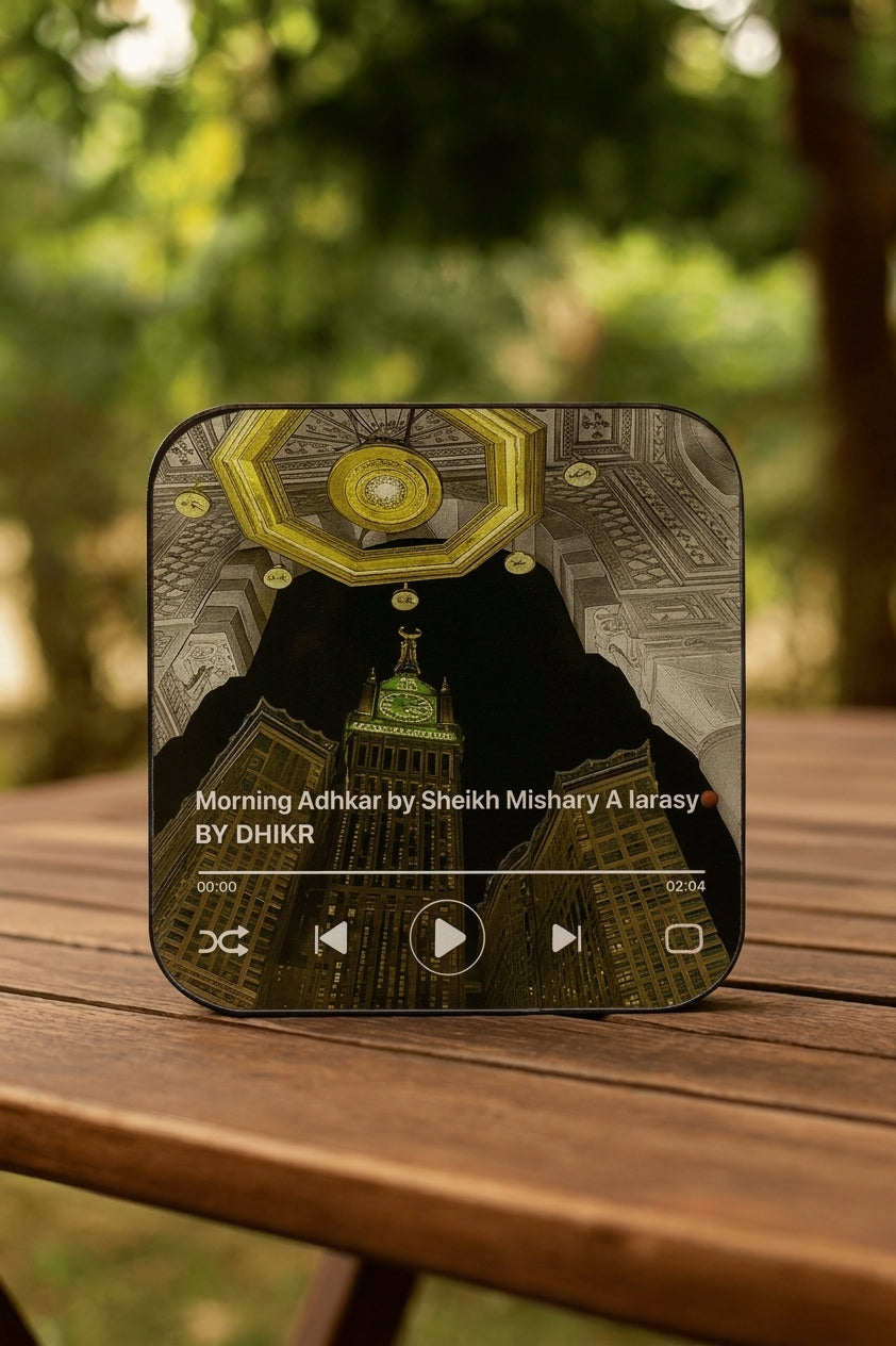 Islamic LED Audio Speaker – Makkah Clock Tower