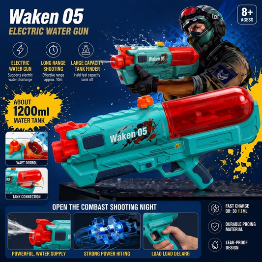 Tiger Shark Electric Water Gun