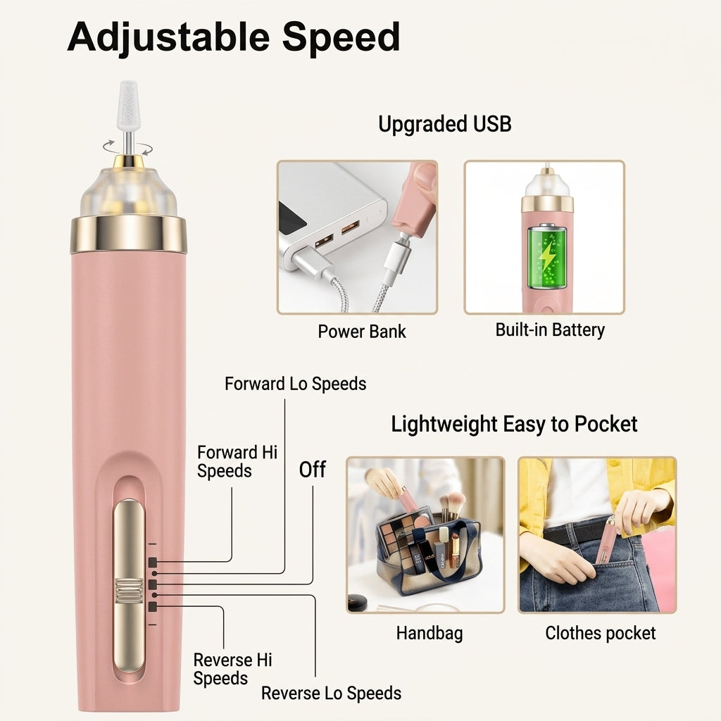 Nails Rechargeable Kit