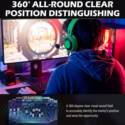 EKSA Pro 2-in-1 Gaming Headset – 7.1 Surround Sound