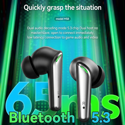 Celebrat W58 TWS Wireless Gaming Headset