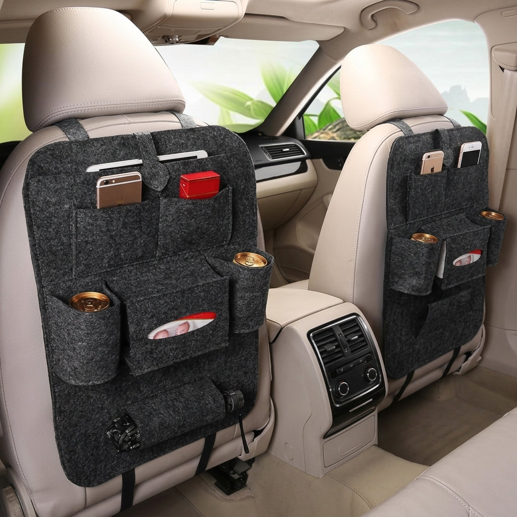 Multi-Pocket Backseat Car Storage Organizer