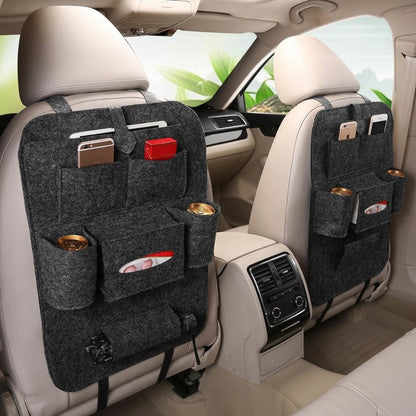 Multi-Pocket Backseat Car Storage Organizer