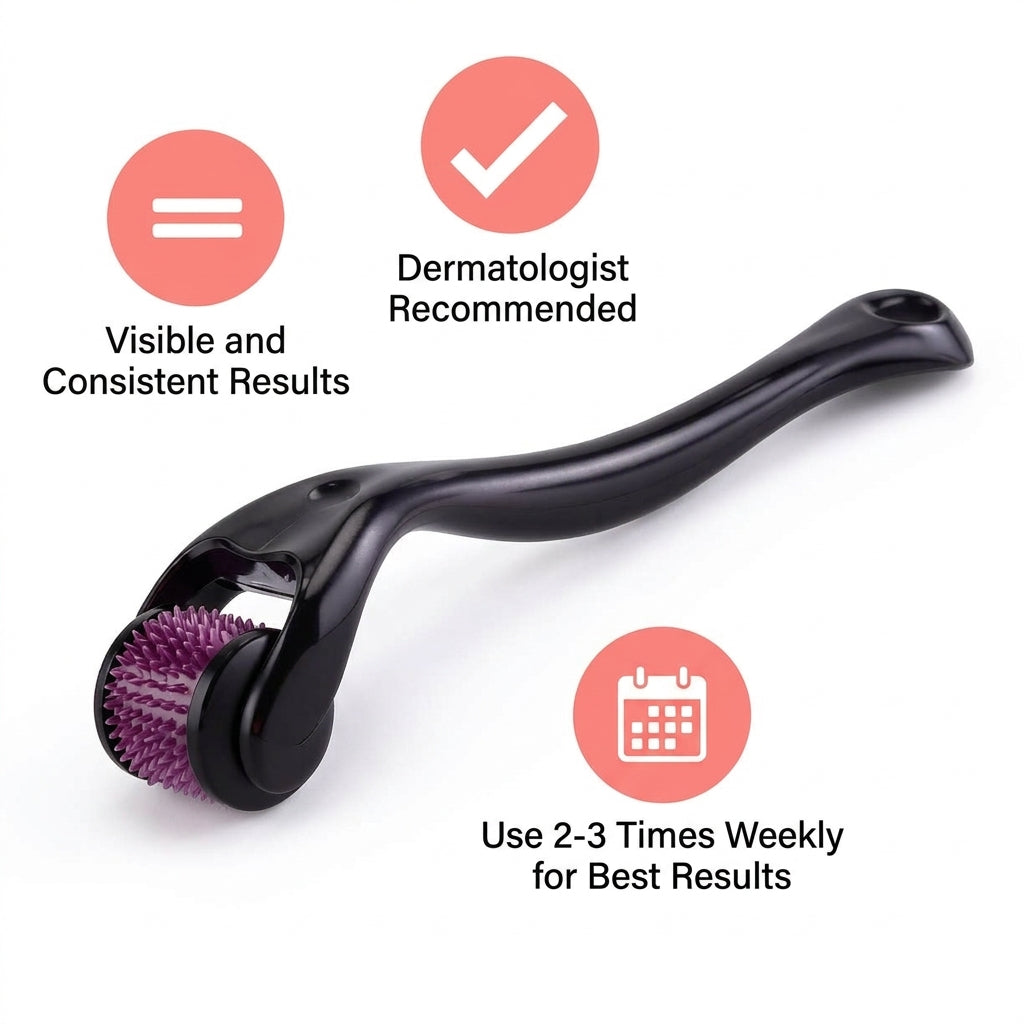 Micro Derma Roller – Tool for Face, Scalp