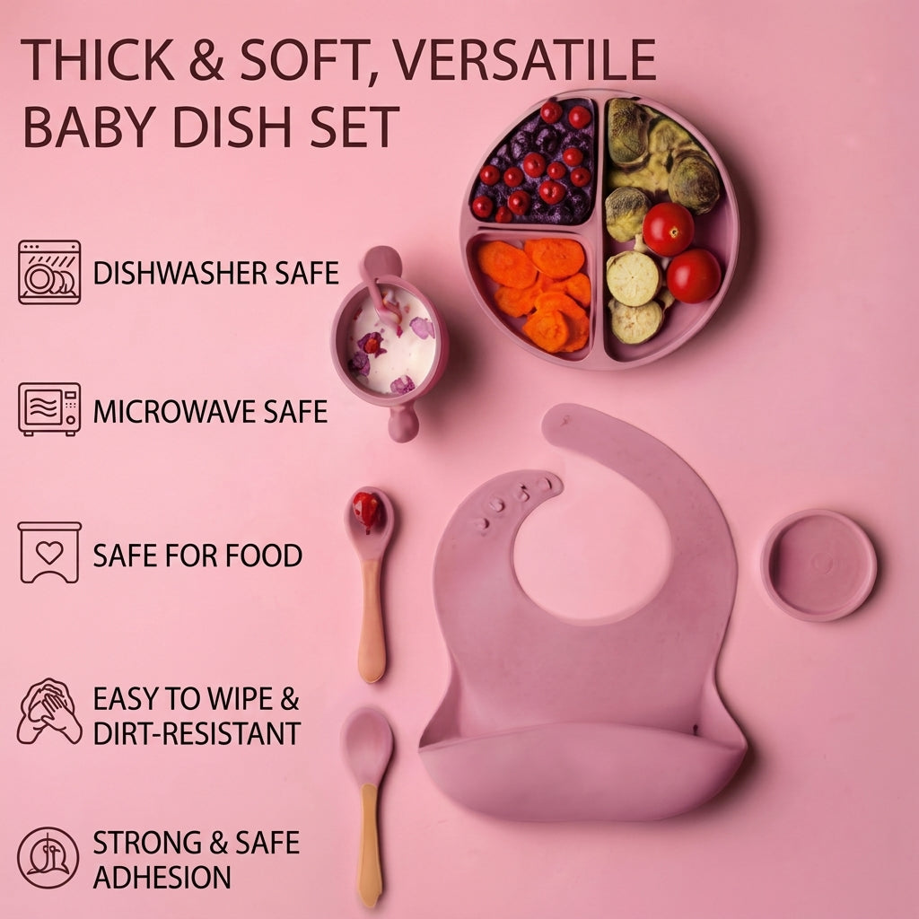 Silicone Baby Cutlery Set