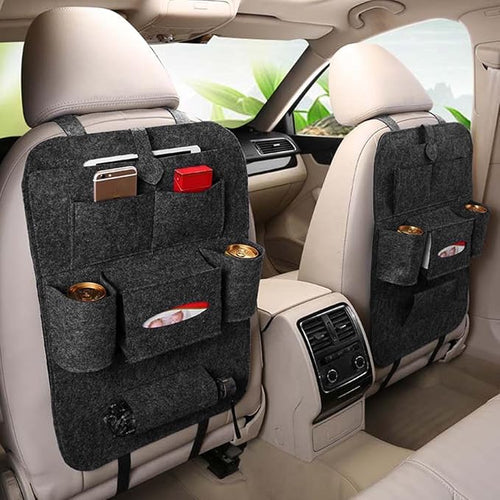 Multi-Pocket Backseat Car Storage Organizer