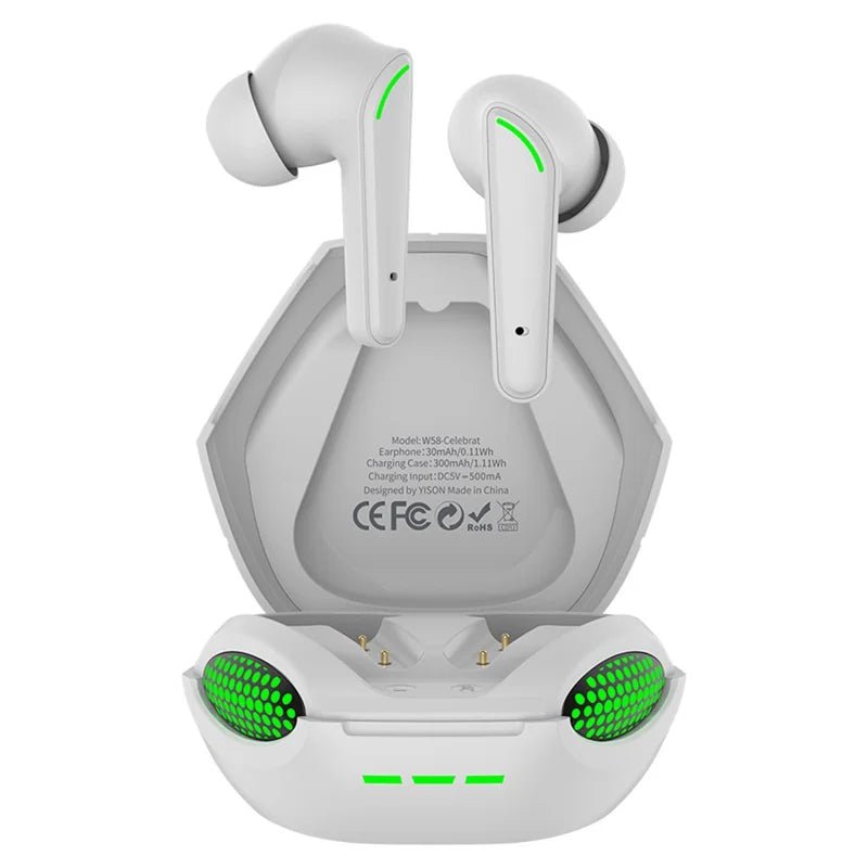 Celebrat W58 TWS Wireless Gaming Headset – Low-Latency HiFi Sound